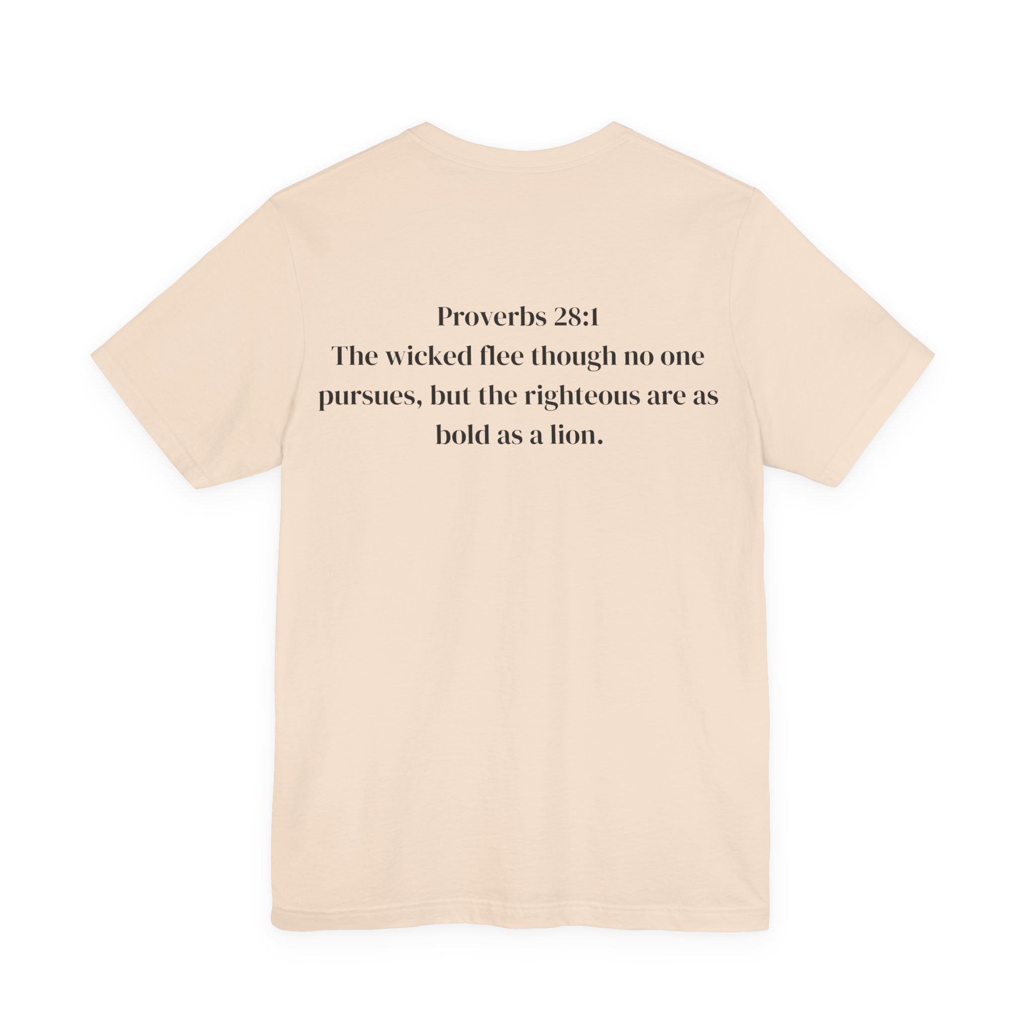 Bold as a Lion (Proverbs 28:1) Tee