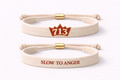346 Wristband - Slow to Anger
